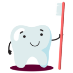 Иконка чистка детских зубов